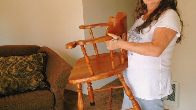 woman moving into housing
