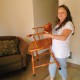 woman moving into housing