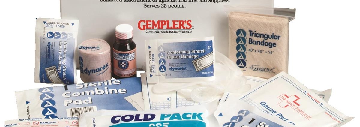 First aid supplies